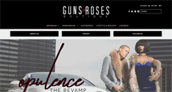 Desktop Screenshot of gunsandrosesboutique.com